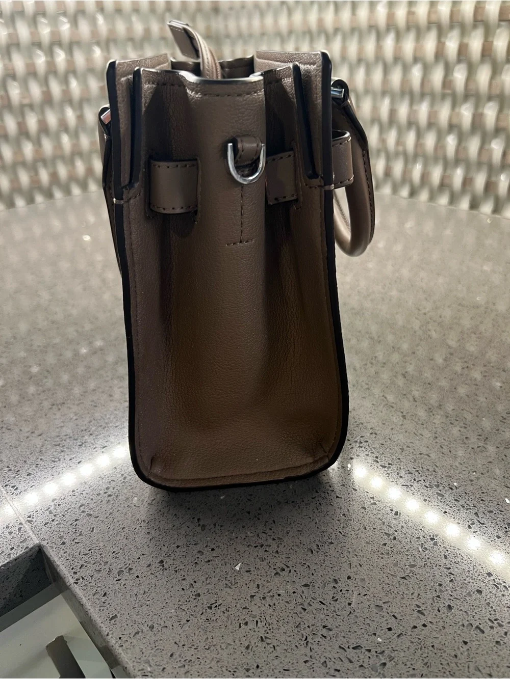 Michael Kors Brown MK Logo Satchel